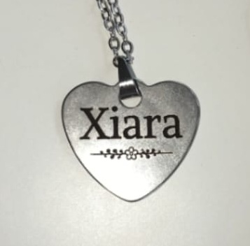 ketting met naam rvs