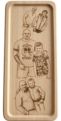 tray_gravre zoon met vader